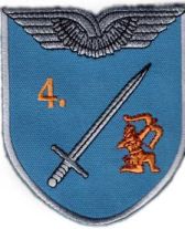 Wappen 4. Kompanie des Luftwafffenausbildungsregimentes 1