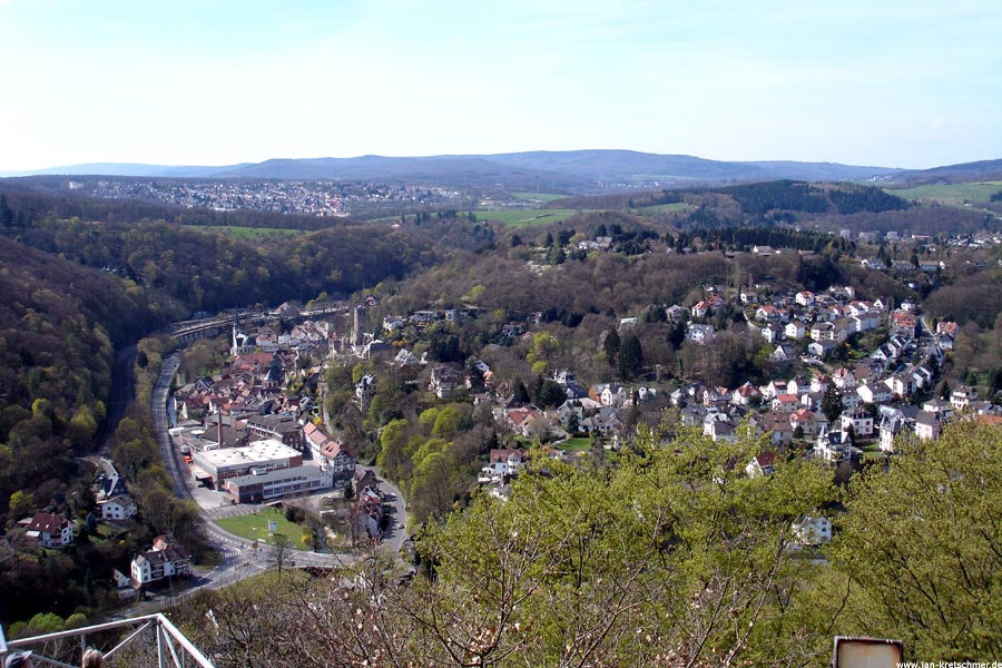 Blick auf Eppstein.